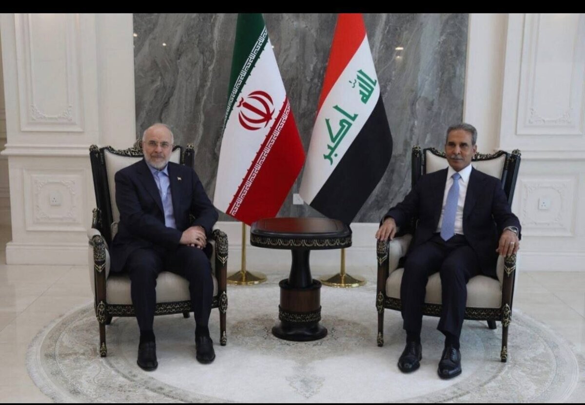 گفت‌وگوی رئیس مجلس ایران با همتای قضایی عراق در بغداد