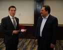 عالی‌ترین نشان افتخار اتحادیه اقتصادی اوراسیا به وزیر صمت ایران اعطا شد