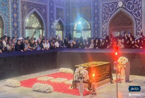 رواق دارالذکر حرم رضوی میزبان زائران شد