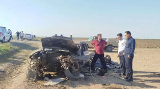 انحراف به چپ پژو حادثه آفرید؛ تصادف در محور قدیم ساوه ـ همدان