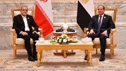 السیسی در دیدار با پزشکیان بر توقف تنش‌های منطقه تأکید کرد