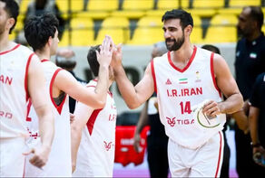 جشن نیمه‌نهایی بسکتبال ایران؛ بحرین ۷۹ بر ۷۴ شکست خورد