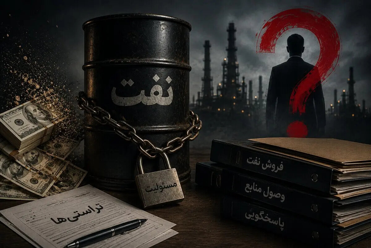 ساختار حکمرانی نفت در بوته نقد؛ مسئولیت‌پذیری در چرخه فروش و وصول منابع