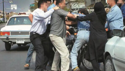نزاع رانندگی در غرب تهران با بریدگی گوش پایان یافت؛ راننده مهاجم بازداشت شد