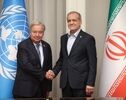 پزشکیان و گوترش در حاشیه اجلاس شانگهای دیدار کردند
