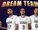 سه ملی‌پوش ایران در تیم منتخب آسیا