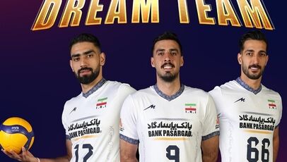 سه ملی‌پوش ایران در تیم منتخب آسیا