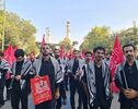 هیئات دانشجویی در اربعین حسینی راهی مقتل رهبر شهید شدند