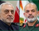 وحیدی بر همکاری راهبردی سپاه و وزارت دفاع برای مقابله با تهدیدها تأکید کرد