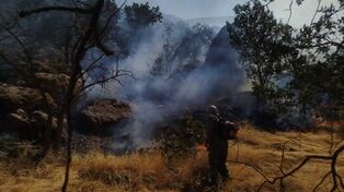 آتش‌سوزی ماهور میلاتی در آستانه مهار کامل