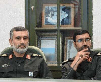 قاب‌های ماندگار از دو فرمانده شهید در رزمایش سپاه