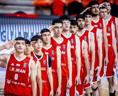 حذف تیم بسکتبال زیر ۱۸ سال پسران ایران از کاپ آسیا