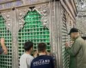 زیارت رئیس مجلس از حرم مطهر حضرت عبدالعظیم حسنی (ع)