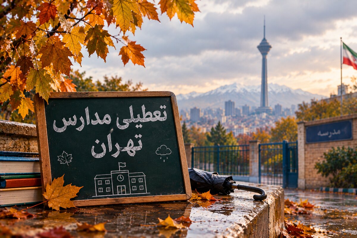 وضعیت مدارس تهران شنبه ۹ آبان ۱۴۰۵ مشخص شد؟ احتمال آموزش غیرحضوری در برخی مناطق