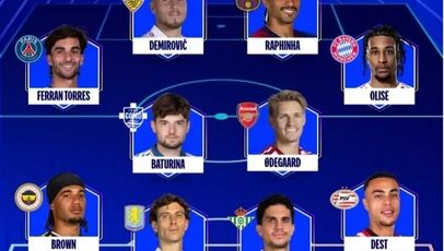 تیم منتخب هفته اول چمپیونزلیگ
