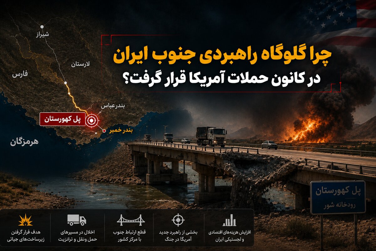 پل کهورستان کجاست؟ چرا گلوگاه راهبردی جنوب ایران در کانون حملات آمریکا قرار گرفت؟