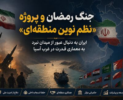 جنگ رمضان و پروژه «نظم نوین منطقه‌ای»؛ ایران به دنبال عبور از میدان نبرد به معماری قدرت در غرب آسیا
