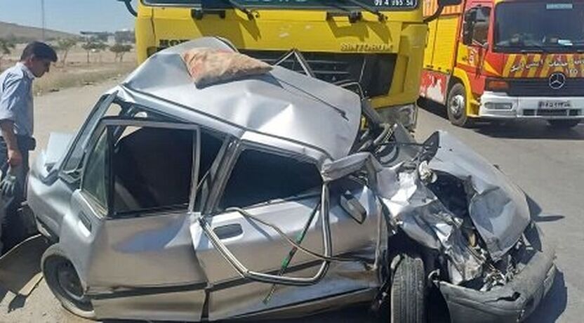 جدا شدن یک چرخ، ۱۱ خودرو را در آزادراه قزوین ـ کرج گرفتار کرد