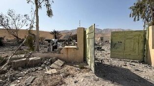 حمله رژیم آمریکایی به یک سوله در دهلران امروز چهارشنبه 24 تیر