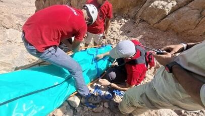 سقوط نوجوان ۱۵ ساله در ارتفاعات خرانق جانش را گرفت