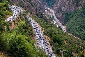 تغییر مسیر تردد در چالوس و آزادراه تهران ـ شمال از ساعت ۱۷